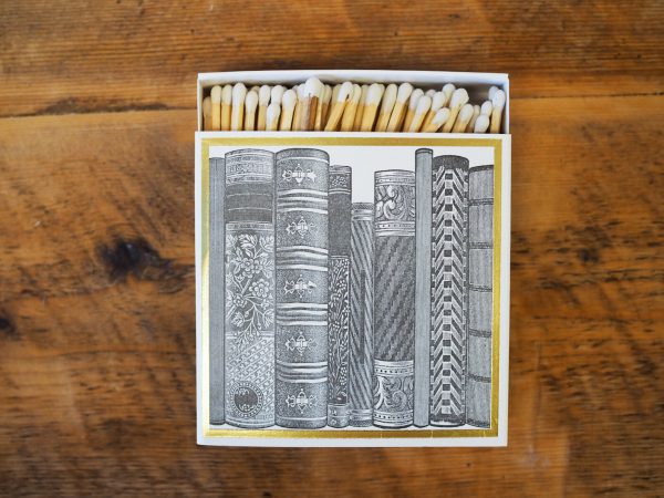 BOOKS - Letterpress luxury matches by Archivist