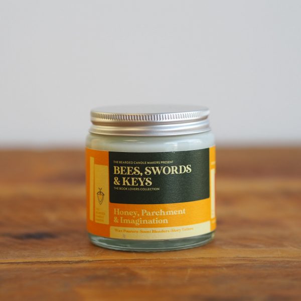 BEES, SWORDS AND KEYS SOY CANDLE