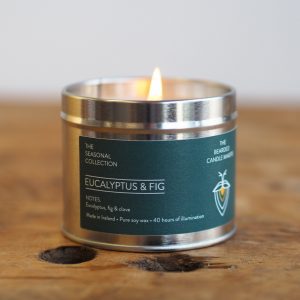 Eucalyptus and Fig Scented Candle | The Bearded Candle Makers