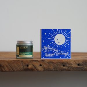 Book Lovers Stardust Candle Gift Box with Matches | The Bearded Candle Makers
