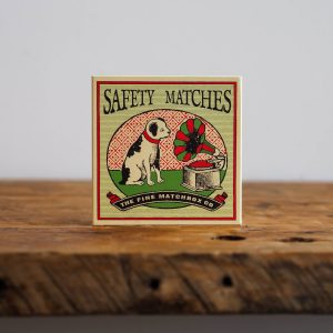 HIS MASTERS VOICE - Letterpress luxury matches by Archivist