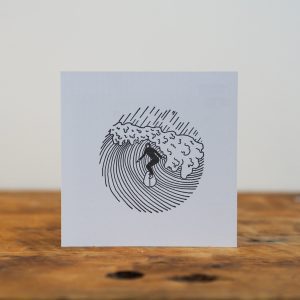 Surfing Card | The Bearded Candle Makers