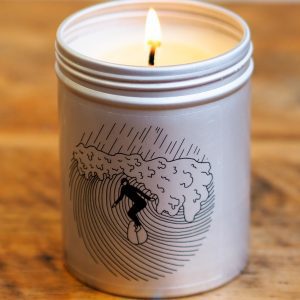 The Weekender Collection Surfing Scented Candle | The Bearded Candle Makers