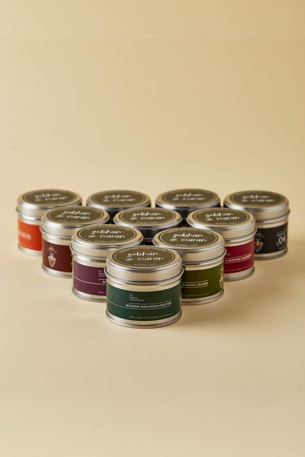 Pack of 12 custom candles