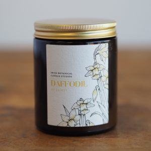 Irish Botanical Candle Studios Daffodil Scented Candle | The Bearded Candle Makers