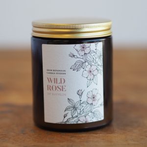 Irish Botanical Candle Studios Wild Rose Candle | The Bearded Candle Makers