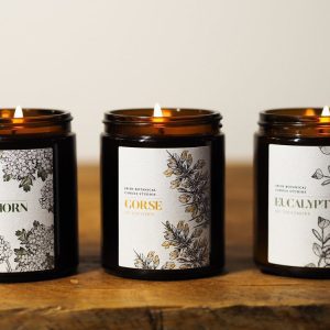 The Irish Botanical Candle Studios Range of Scented Candles | The Bearded Candle Makers