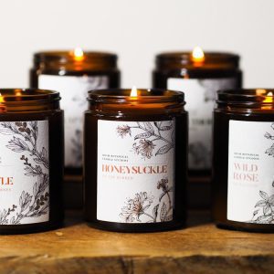 The Irish Botanical Candle Studios Natural Range of Scented Candles | The Bearded Candle Makers