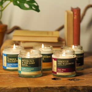 The Book Lovers Collection of Literary Scented Candles | The Bearded Candle Makers