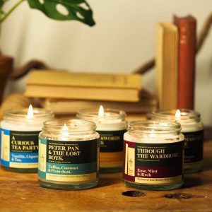 The Book Lovers Collection of Literary Candles | The Bearded Candle Makers