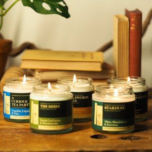 The Book Lovers Collection of Scented Candles | The Bearded Candle Makers