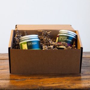 Bibliophiles Soy Wax Candles Gift Box | The Bearded Candle Makers