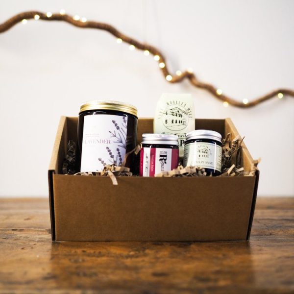 Irish Botanical Candle Studios Scented Candle Self Care Gift Box | The Bearded Candle Makers