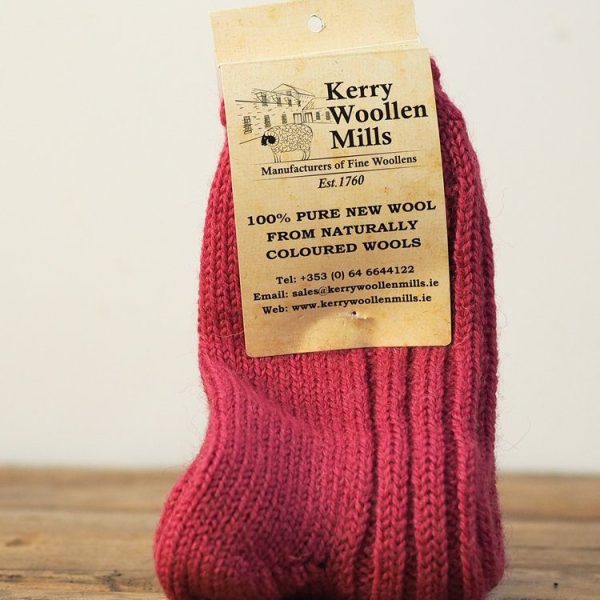 Kerry Woollen Mills Naturally Coloured Wool Socks | The Bearded Candle Makers