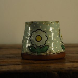 Dee Quinn Ceramic Daisy Mug | The Bearded Candle Makers