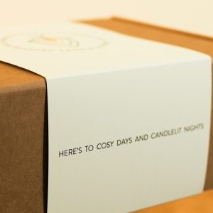 Scarf and Whiskey Candle Gift Box | The Bearded Candle Makers