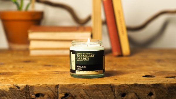 The Secret Garden Soy Wax Candle | The Bearded Candle Makers